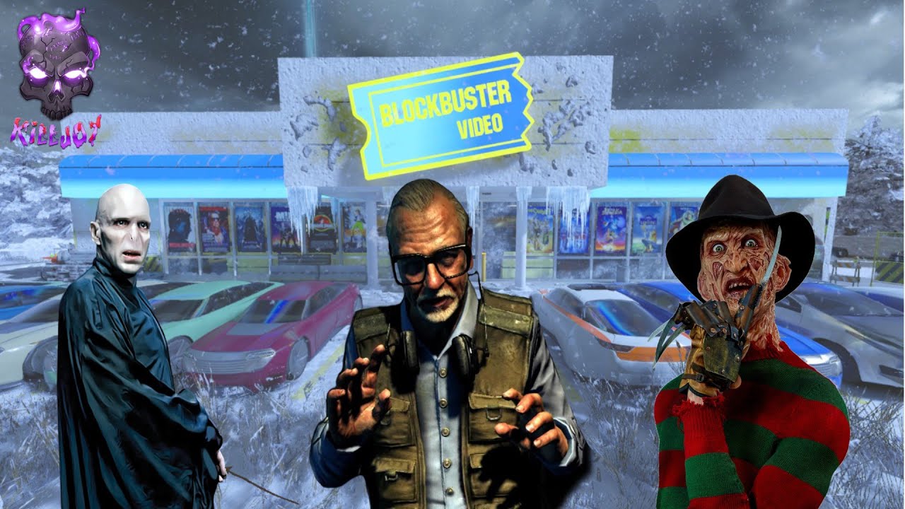 Black ops 3 custom zombies Block buster video Easter egg solo