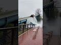 "THE BOAT'S STUCK!" 😱 Log Flume Disaster! #shorts