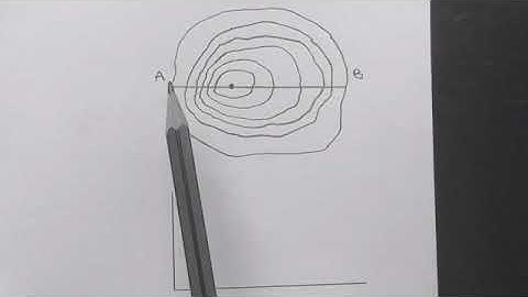 Drawing a free hand cross section