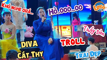 DIVA Cát Thy TRỔ TÀI HÁT cùng con gái bất ngờ bị thầy đờn TRAI ĐẸP TROLL cười bể bụng