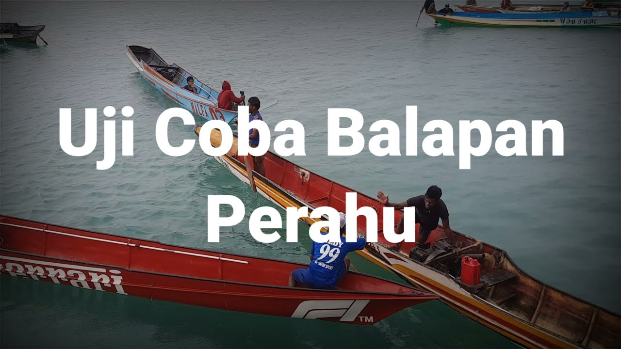 Eksibisi Balapan Perahu Ferrari vs Rikar 08 // Suku Bajo Mawasangka
