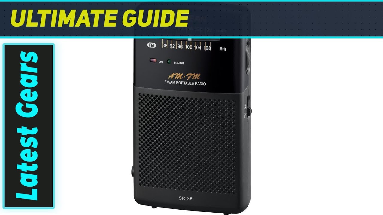 Sangean All in One: The Best Compact AM/FM Radio for Portable Sound ...