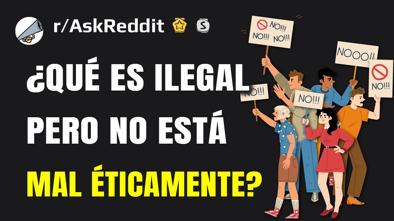¿Qué es ilegal pero no está mal éticamente? - YouTube