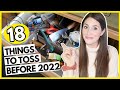 18 THINGS TO DECLUTTER BEFORE 2022 (that you won't miss at all!)