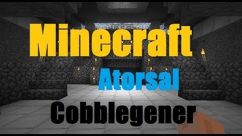 Minecraft redpower2 Cobblestone generator [HD] tutorial