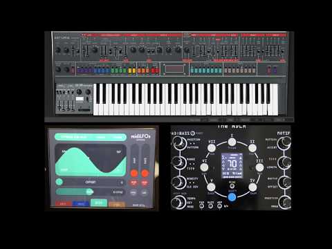 The NDLR - Demoing external modulation via MIDI CC control