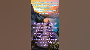 Thumbnail of Dios te bendiga y te prospere 🙌🕊 Gloria a Jesucristo #Dios #Jesus #alabanzas #frases #biblia #amen