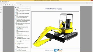 3D PDF Maker for Inventor Tutorial 2b. - 3D PDF  with Assemblies (.iam) and Parts (.ipt)