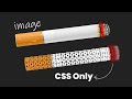 CSS 3D Text Animation Effects | Html CSS Animated Cigarette @Online Tutorials
