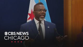 Mayor Johnson takes questions after city council meeting