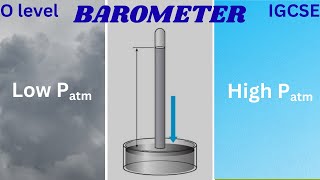 Mercury Barometer  O level | IGCSE