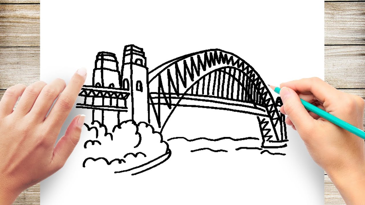 Sydney Harbour Bridge - Greeting Card – Erlenmeyer Art