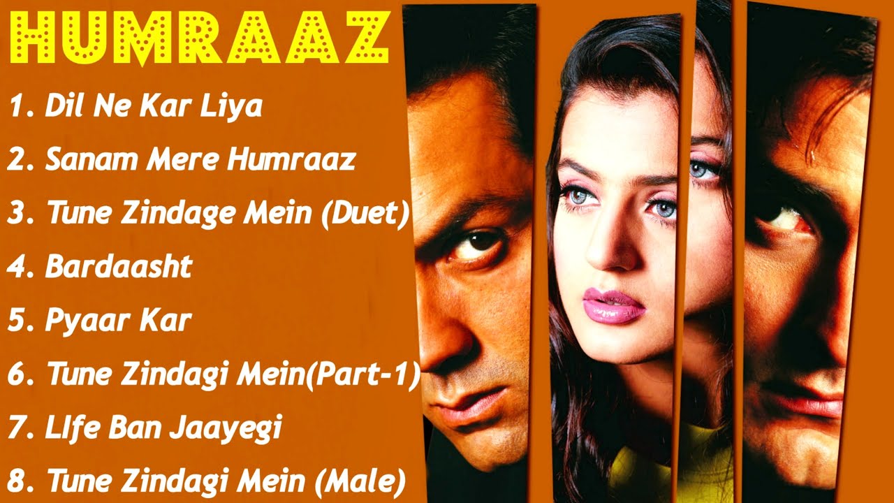 Humraaz Movie All SongsBobby Deol  Ameesha Patel  Akshaye Khannamusical worldMUSICAL WORLD