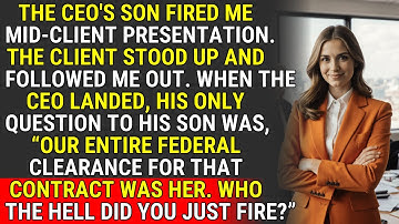 Hij ontsloeg me midden in mijn presentatie, waarna de klant wegliep ♟️ | #CorporateCheckmate