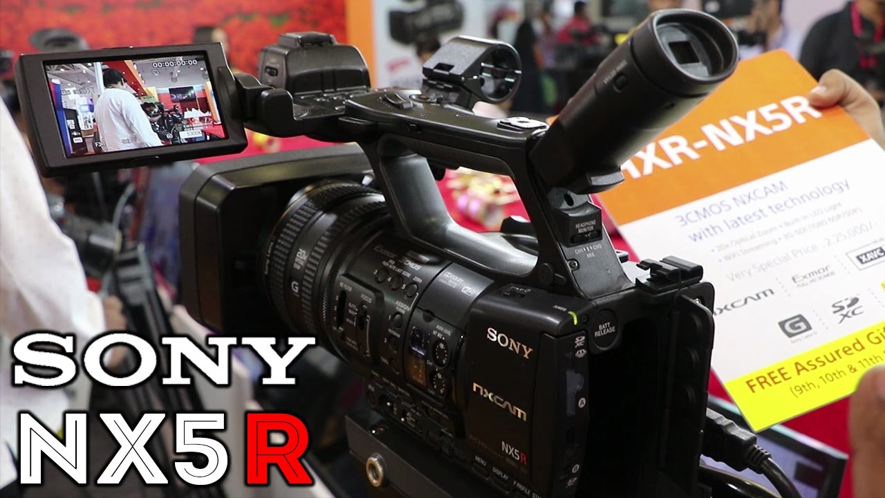 Sony Hxr Nx5r Nxcam Professional Camcorder Youtube