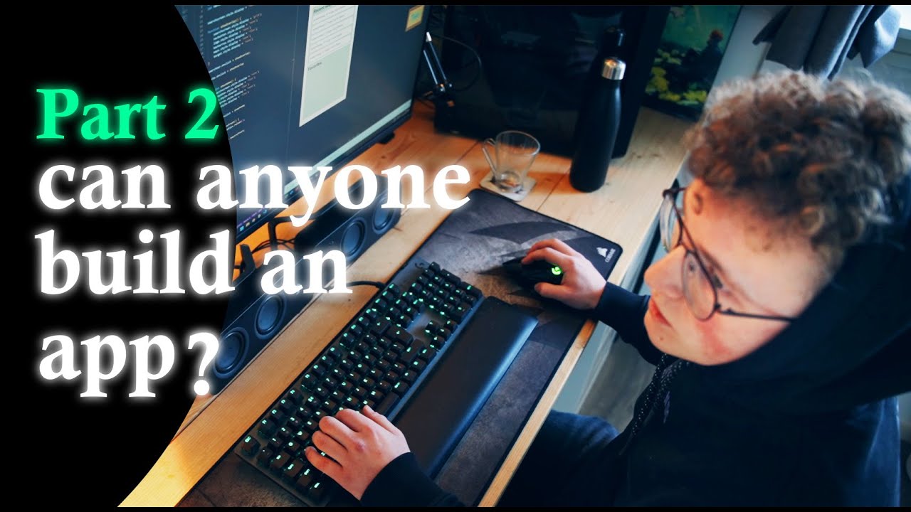 Can I learn to code in a week? // Building an app: part 2 - YouTube