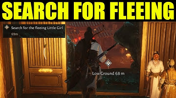 Where winds meet - search for the fleeting little girl (location) | Unbound Cavern quest guide