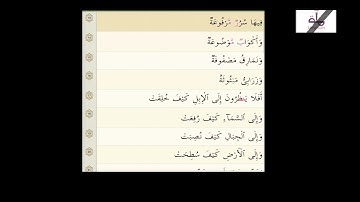 SURATUL AL GHASHIYA 88 BY SHEIKH ABDUL-RAHMAN AS SUDAIS..سورة الغاشية 88 للشيخ عبدالرحمن السديس