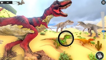 Dinosaur Hunter Survival Game Android Gameplay | Capstone Studios