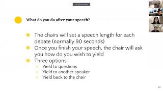 Singapore American School HMC Mock Debate