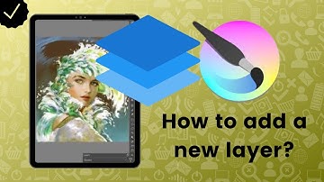 How to add a new layer to the drawing on Krita?