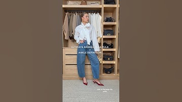 Hate barrel jeans? Let me convince you otherwise! Links on my LTK (ad aff) https://liketk.it/56C07