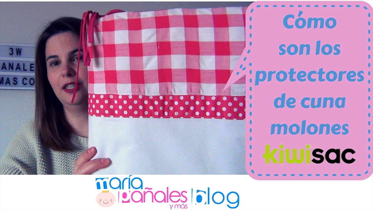 convergencia Conquista Ridículo El protector de cuna más molón para tu bebé 👶 de Kiwisac | María Pañales y  Más - YouTube