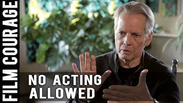One Thing A Director Does Not Want In Their Movie Is Acting by Mark W. Travis