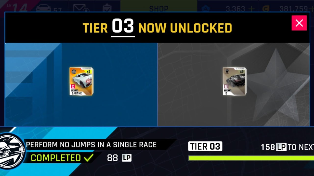 FULL THROTTLE SEASON perform no jumps in Rome Asphalt 9 Legends