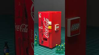 Working Lego Soda Vending Machine with Safe #lego