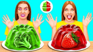 Jöle Pasta Süsleme Yarışması | Şaka Savaşları Hahanom Top Challenges