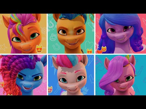 My Little Pony: A Zephyr Heights Mystery All Characters \u0026 Powers (PS5)