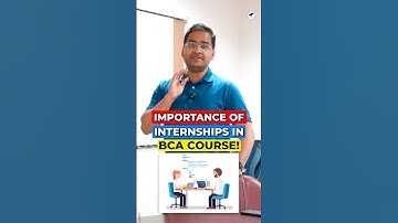 ✅BCA Internships vs BCA Jobs? Importance of BCA Internships! #shorts #bcacourse #internships #viral