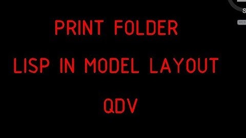 Lisp In Model - Layout - QDV (Test Print Folder)