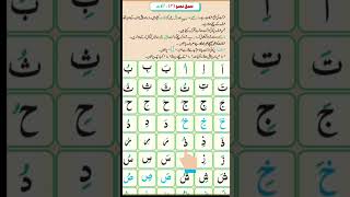 Madni Qaida Lesson 3 Part 3 | Haroof Ki Pehchan Aur Talaffuz