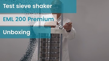 Test sieve shaker Unboxing - NEXOPART EML 200 Premium