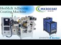 Hotmelt Coating Machine for Making Label Stock , Barcode Labels | MICROCOAT (AB-HMC300) |