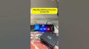 4 Must Have HX Stomp Accessories  #hxstomp #musician #tour #tech #gear  #bassfeatured