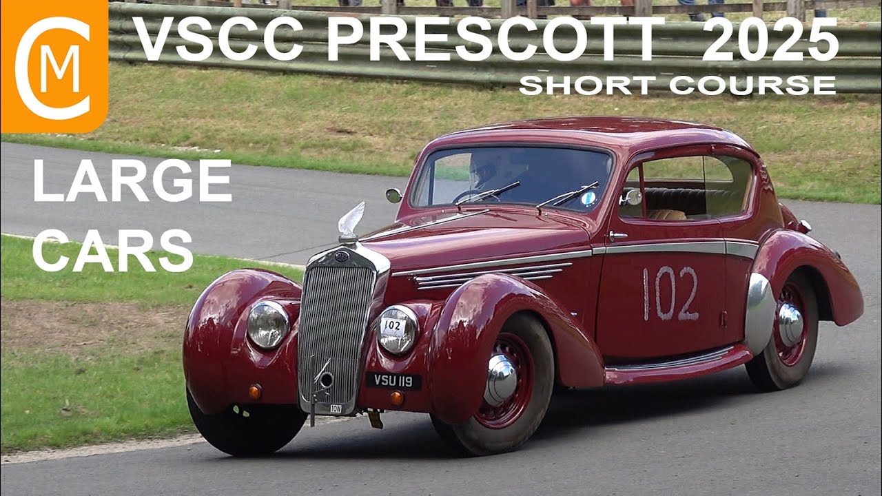 VSCC Prescott 2025  Short Course  Large Cars