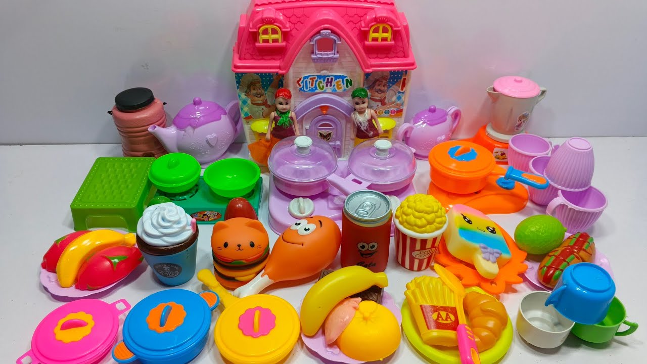 6:08Minutes Satisfying with Unboxing Hello Kitty Kitchen Set |Sanrio Viral Kitchen Toys ASMR Cooking