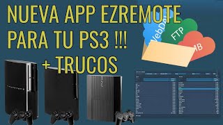 تطبيق جديد لجهاز PS3 الخاص بك - EzReMoTe - والمزيد من الحيل - انقل وثبت بياناتك بسهولة!!! screenshot 4