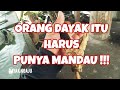 Masa orang Dayak tidak punya Mandau !!!