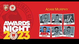 Player Of The Year Nominee - Adam Murphy