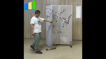 Foldable room divider