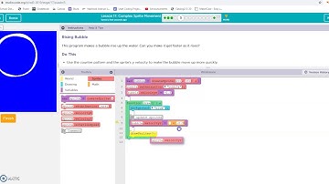 Code.org Lesson 17 Complex Sprite Movement Part 2