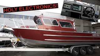 HUGE Electronics Install on a New North River 29!