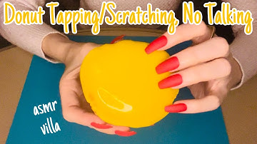 ASMR * 🍩 DONUTS!! * Fast Tapping & Scratching * No Talking * ASMRVilla