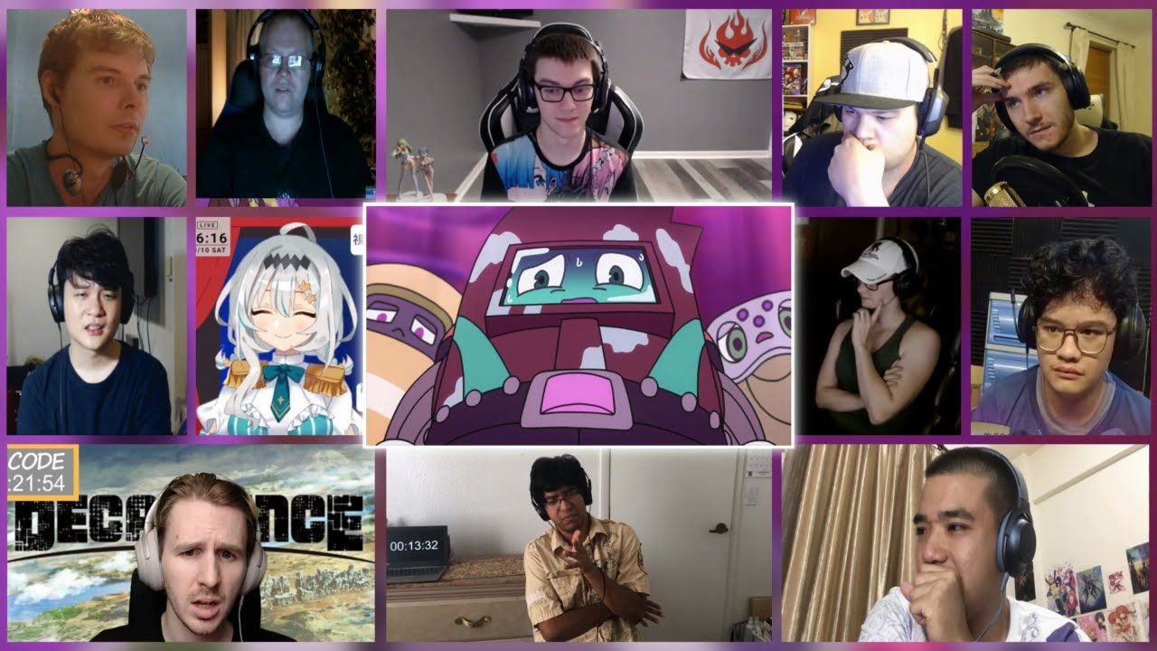 Deca-Dence Episode 02 Reaction Mashup | デカダンス