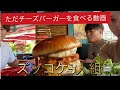 【食事】チーズバーガーを食べるだけの動画