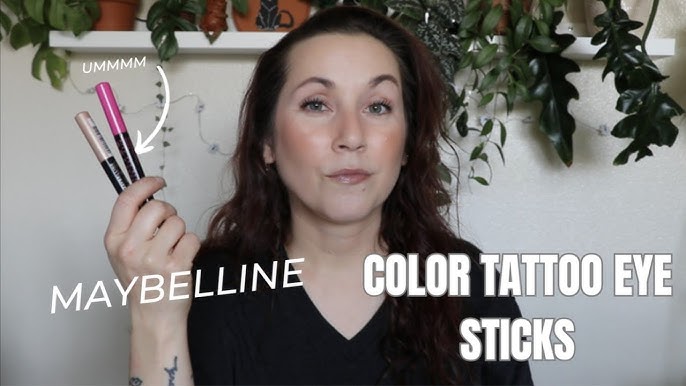 COLOR TATTOO 24 H EYE STIX - MAYBELLINE NEW YORK - YouTube